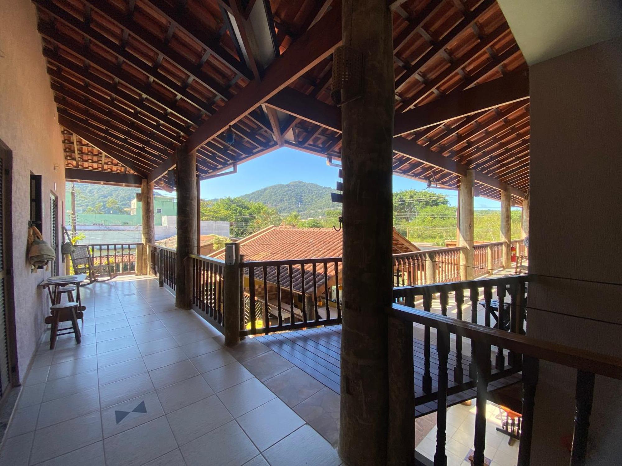 Pousada Chales Madu Ubatuba Bagian luar foto